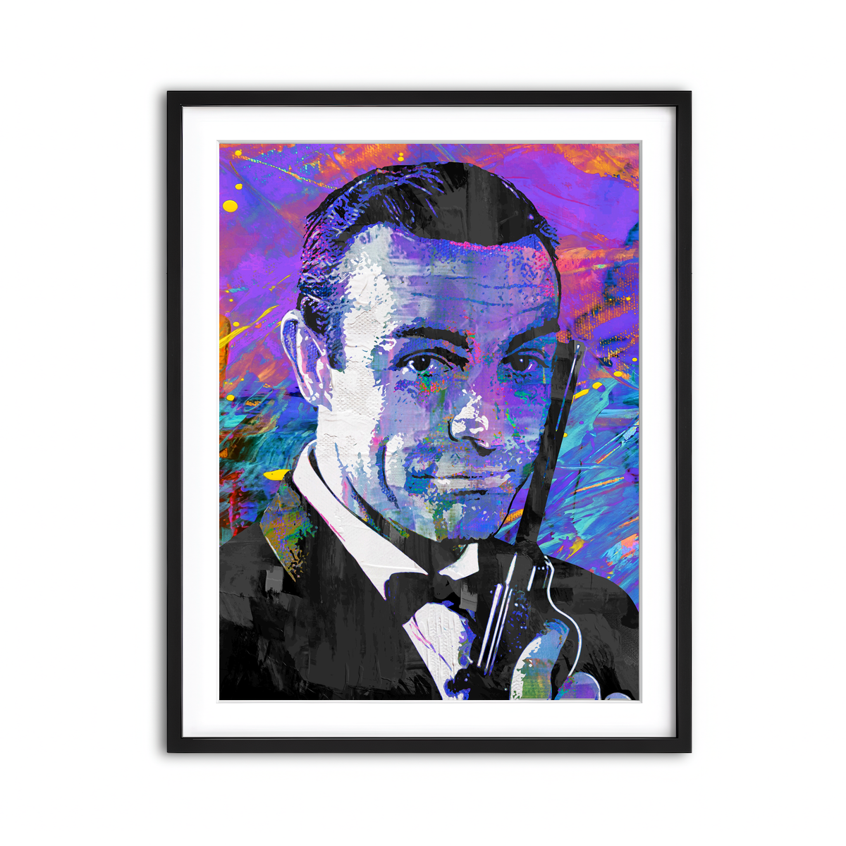 Framed Print 3x4 Black