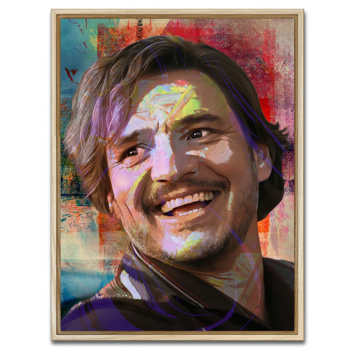 AUTO-MOCKUP WHITE | Javi | 1 Piece | Natural Framed Canvas | group=3x4