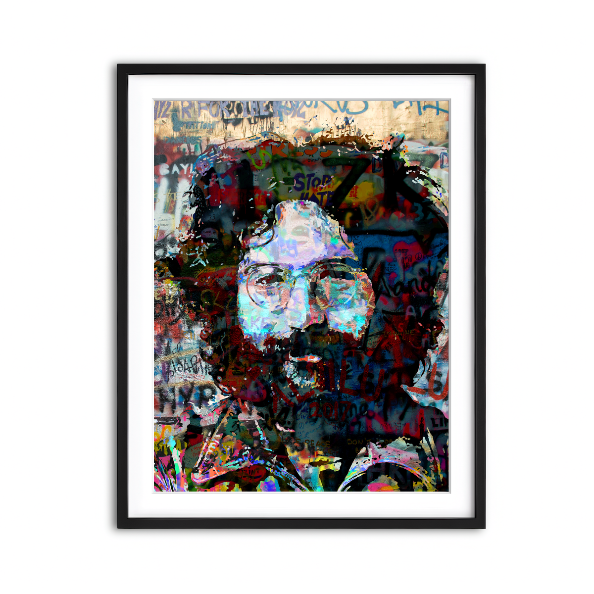 Framed Print 3x4 Black