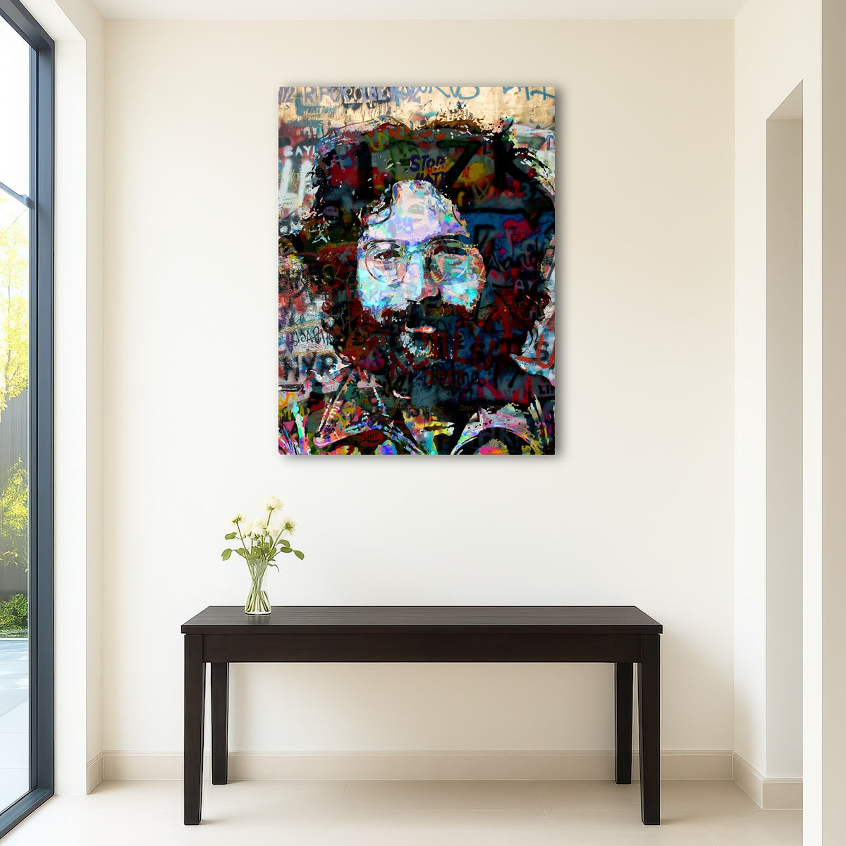 AUTO-MOCKUP ROOM | Jerry Garcia Heavy Graffiti