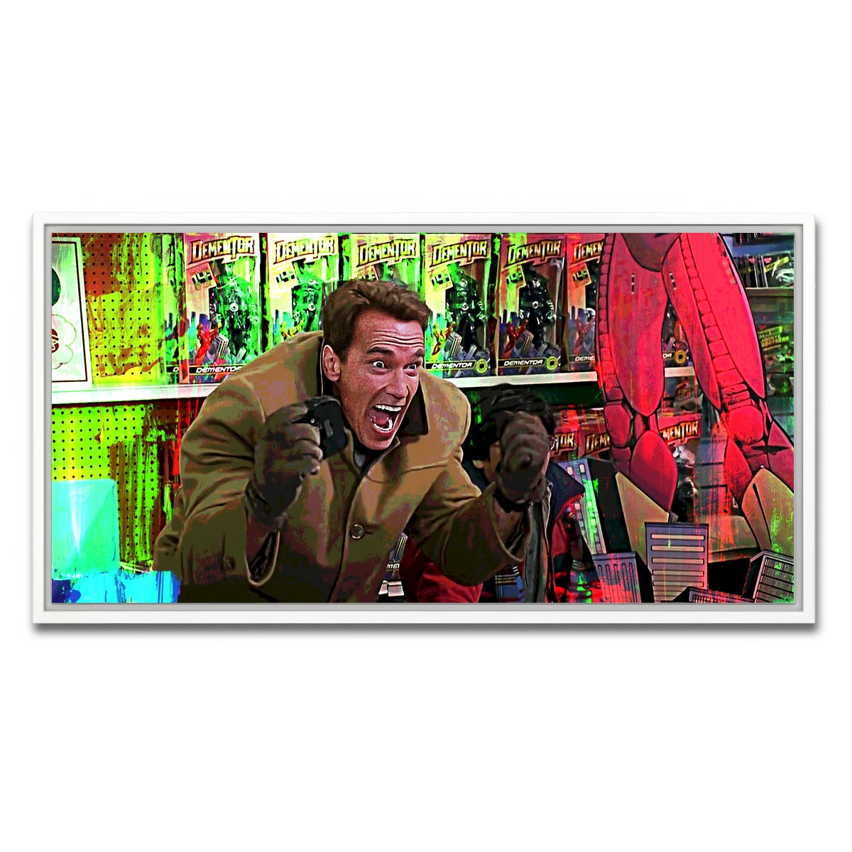 AUTO-MOCKUP WHITE | Jingle All The Way | 1 Piece | White Framed Canvas | group=2x1