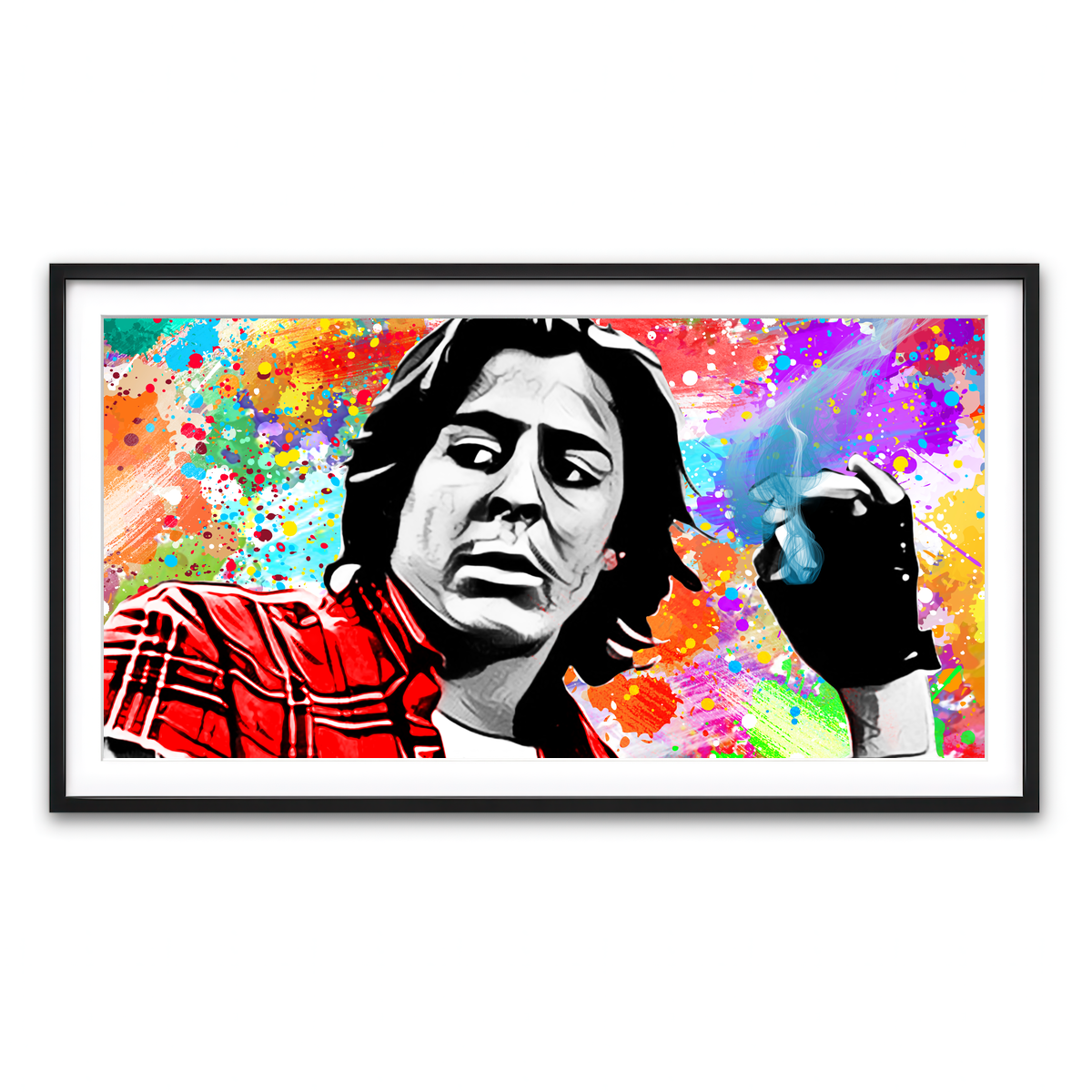 Framed Print 2x1 Black