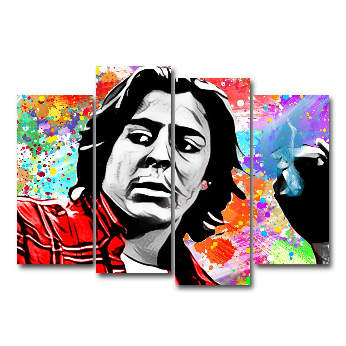 AUTO-MOCKUP WHITE | John Bender | 4 Piece | Gallery Wrap Canvas | group=4_normal