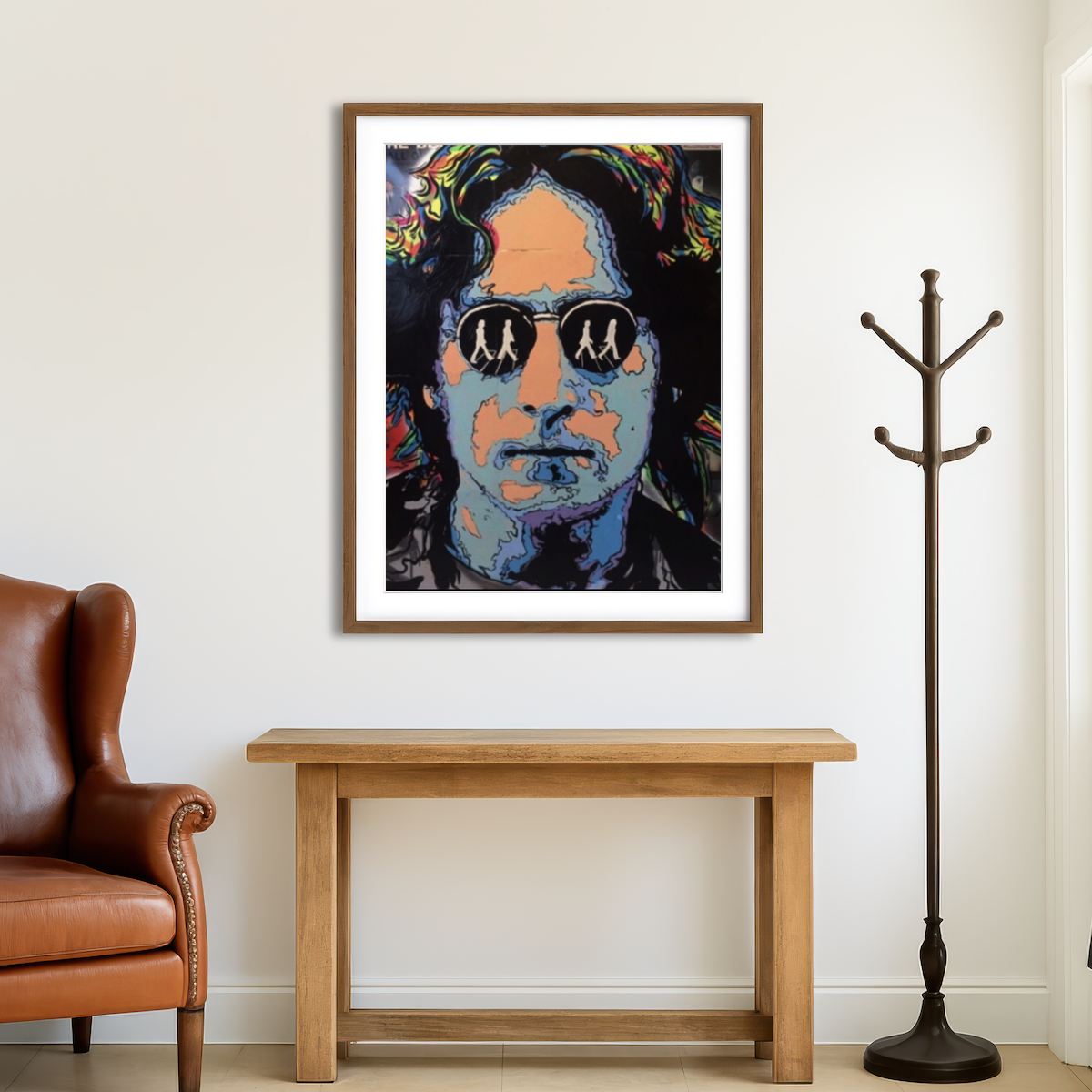 AUTO-MOCKUP ROOM | John Lennon Wall Art