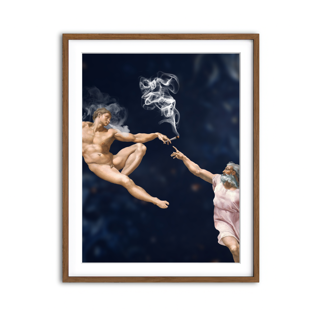 Framed Print 3x4 Walnut