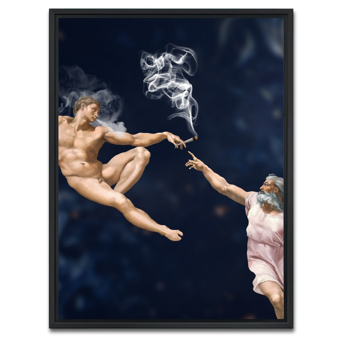 AUTO-MOCKUP WHITE | Joint Venture | 1 Piece | Black Framed Canvas | group=3x4