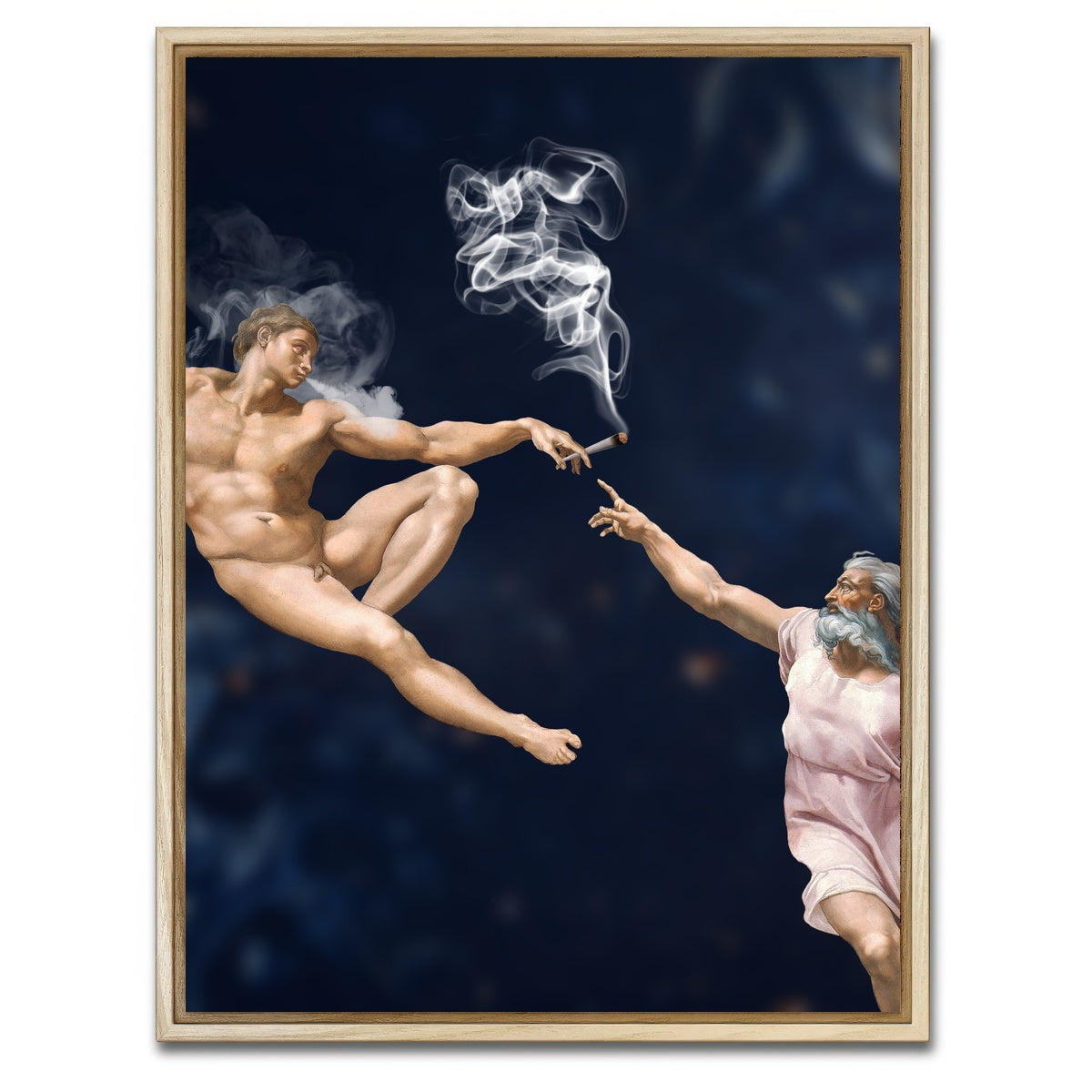 AUTO-MOCKUP WHITE | Joint Venture | 1 Piece | Natural Framed Canvas | group=3x4