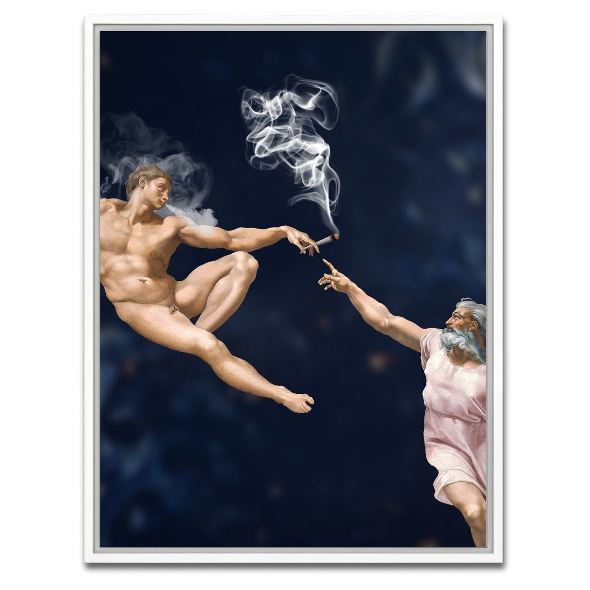 AUTO-MOCKUP WHITE | Joint Venture | 1 Piece | White Framed Canvas | group=3x4