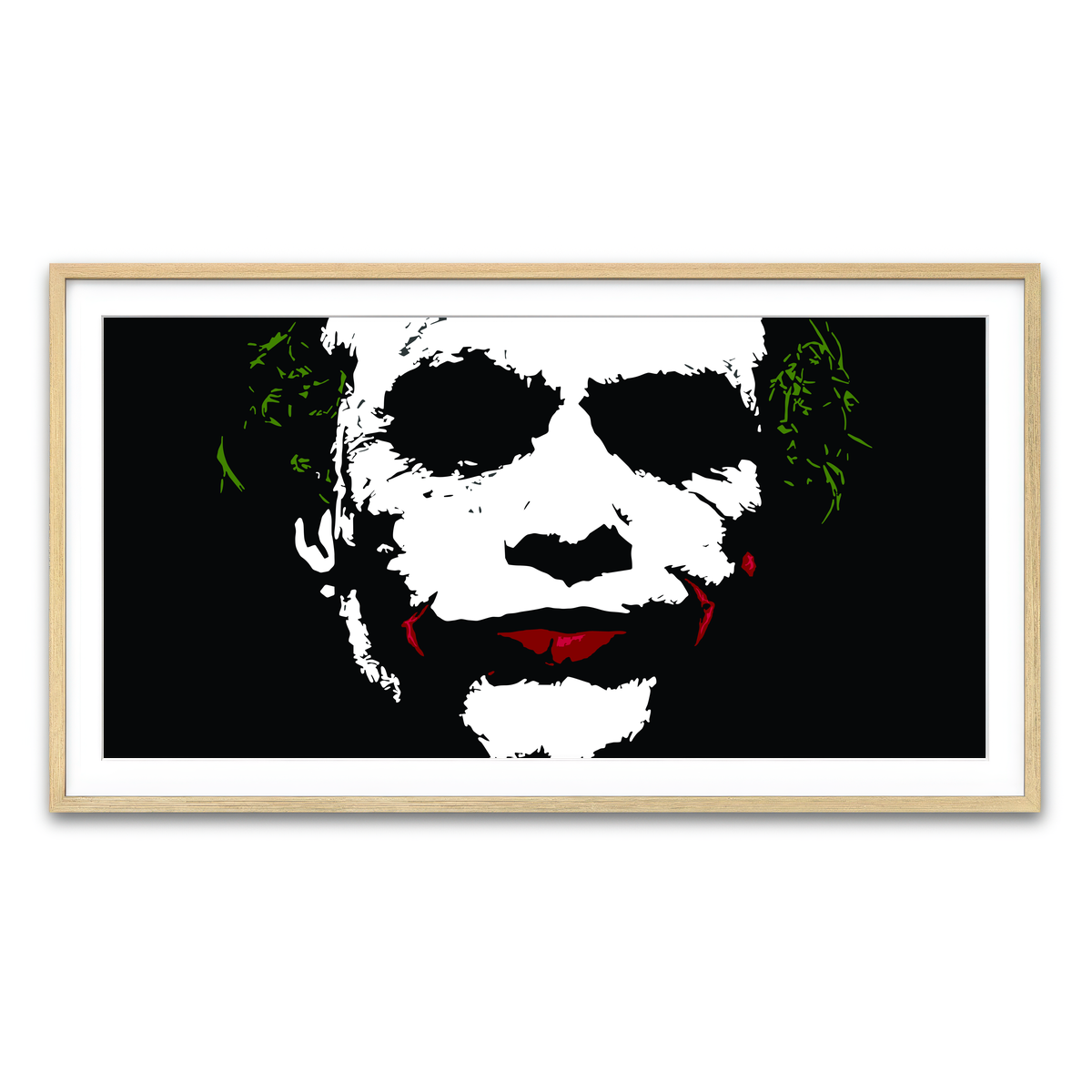 Framed Print 2x1 Natural