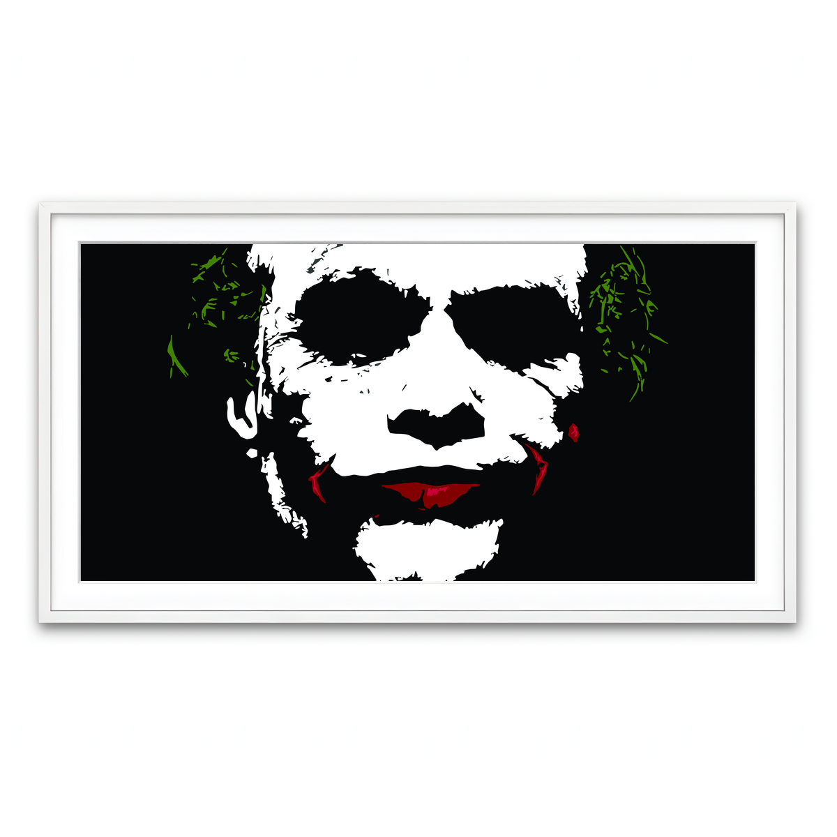 Joker Splatter Wall Art