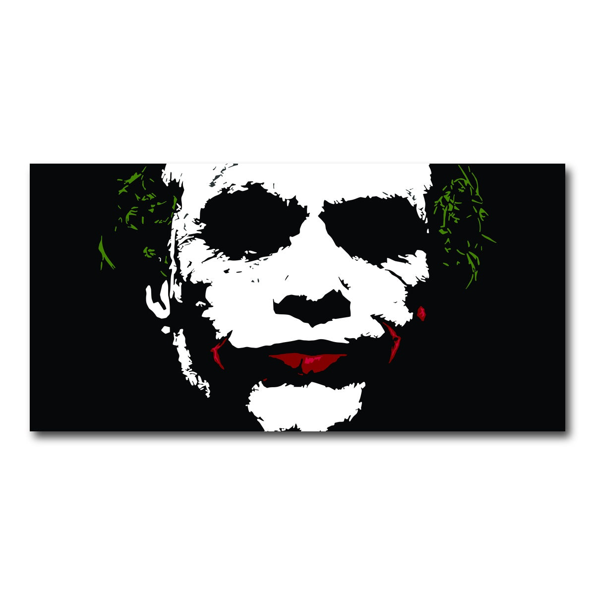 Joker Splatter Wall Art