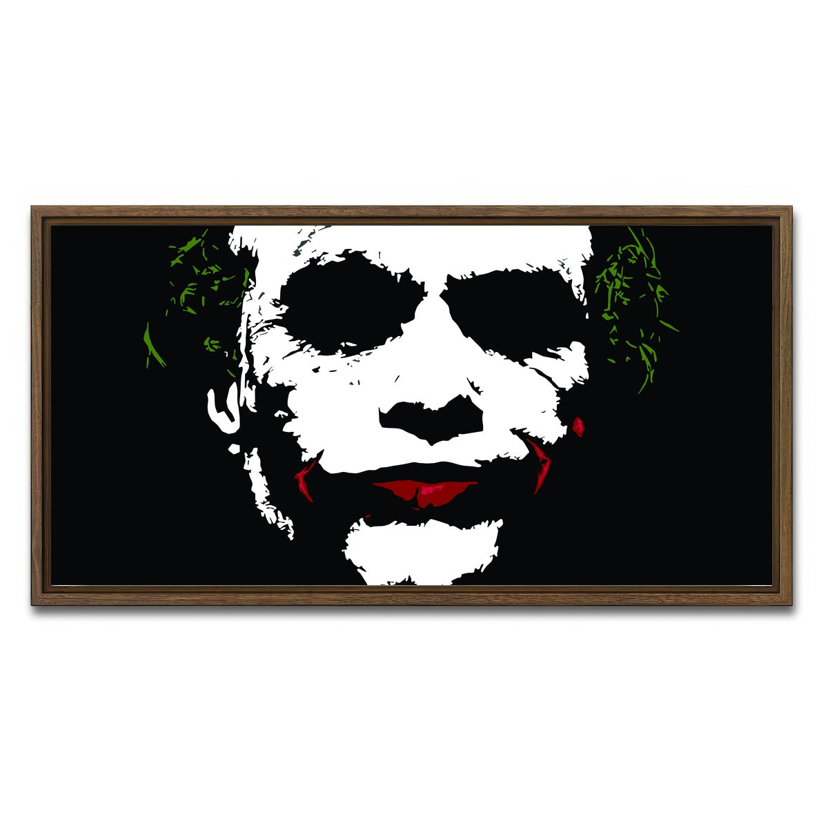 Joker Splatter Wall Art
