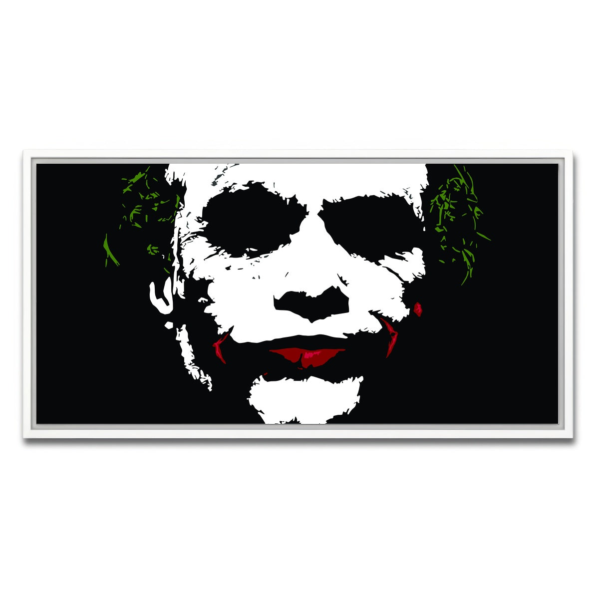 Joker Splatter Wall Art