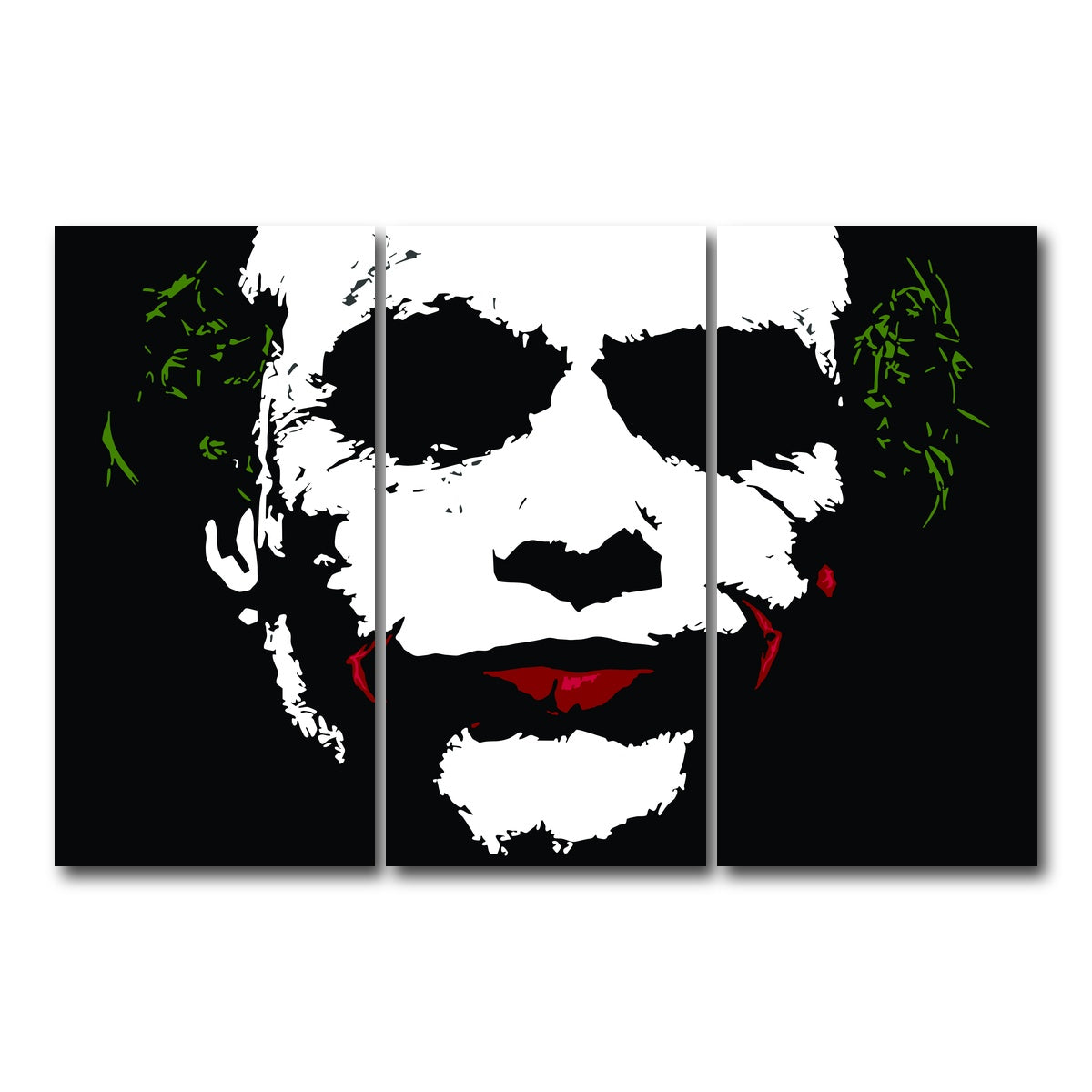 Joker Splatter Wall Art