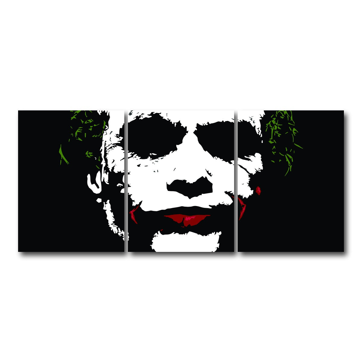 Joker Splatter Wall Art