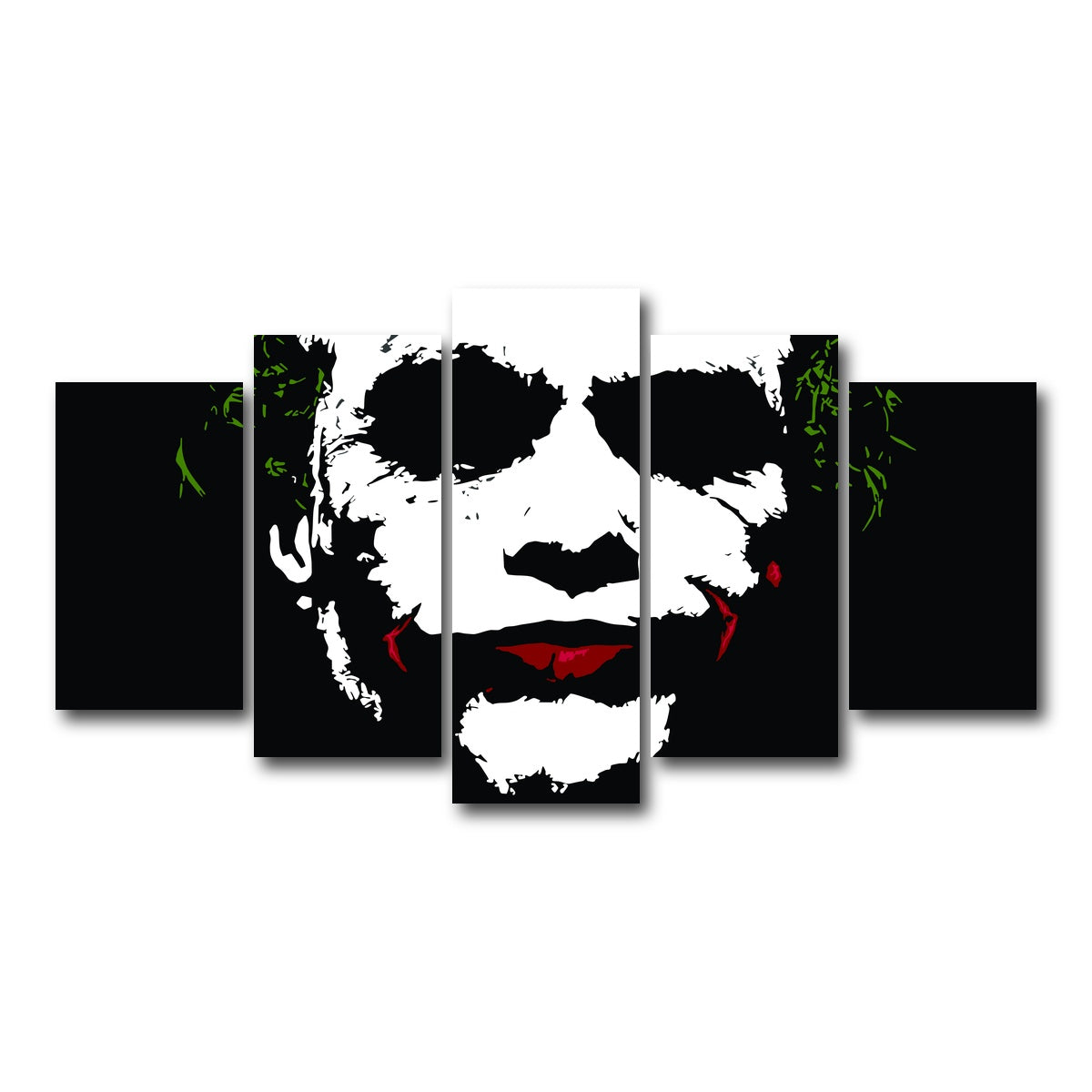 Joker Splatter Wall Art