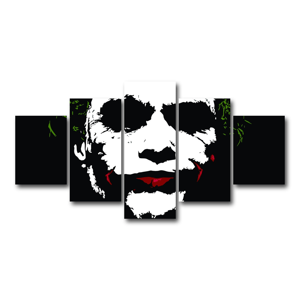 Joker Splatter Wall Art