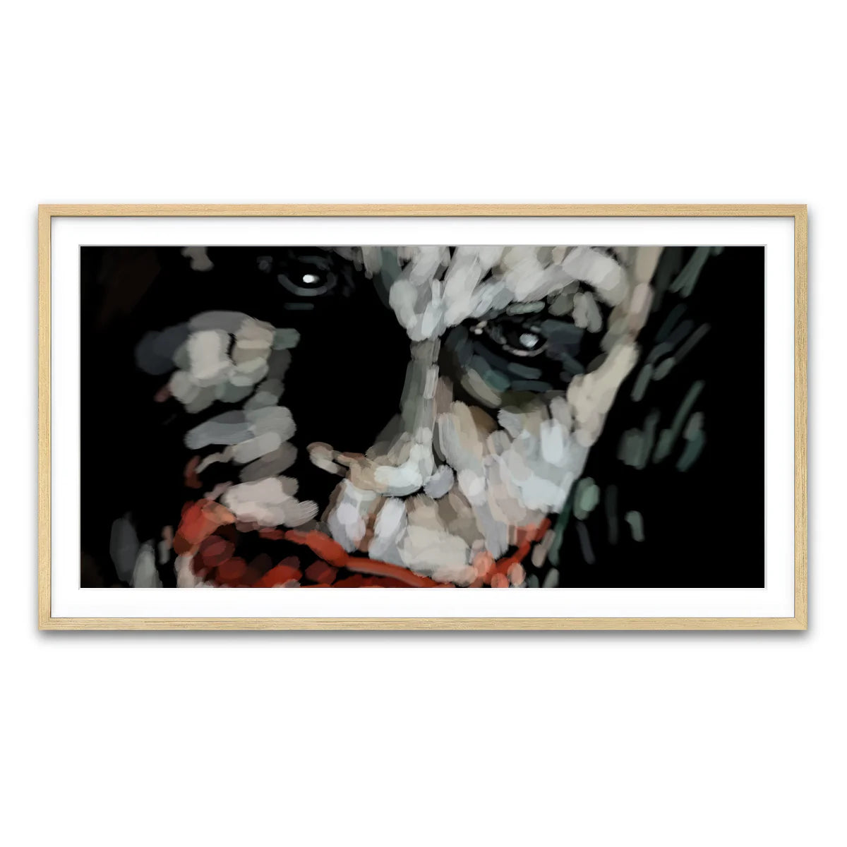 Joker Up Close Wall Art