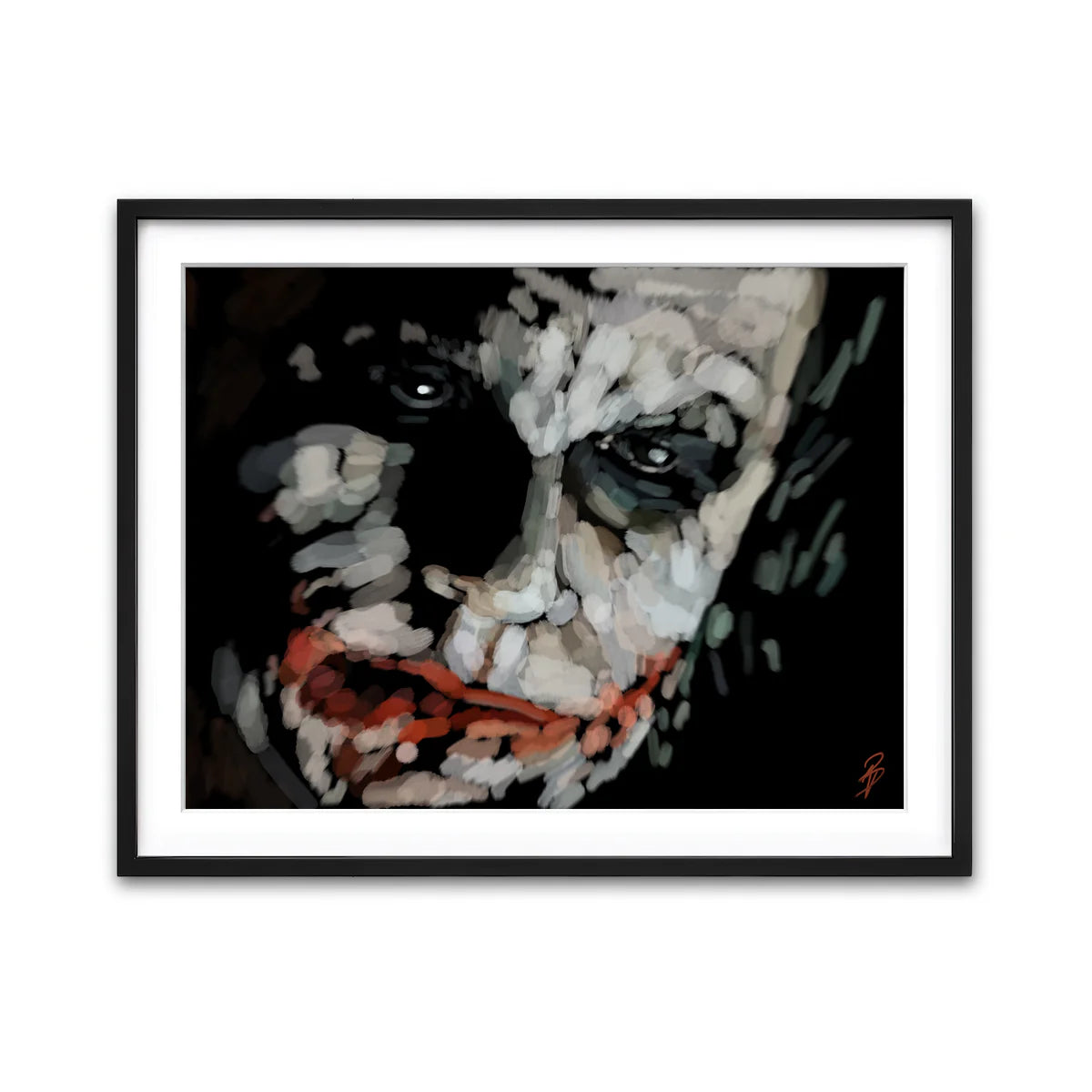 Joker Up Close Wall Art