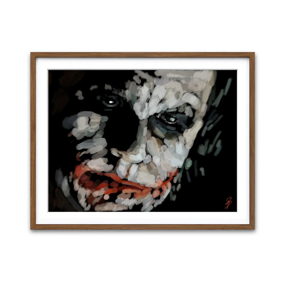 Joker Up Close Wall Art