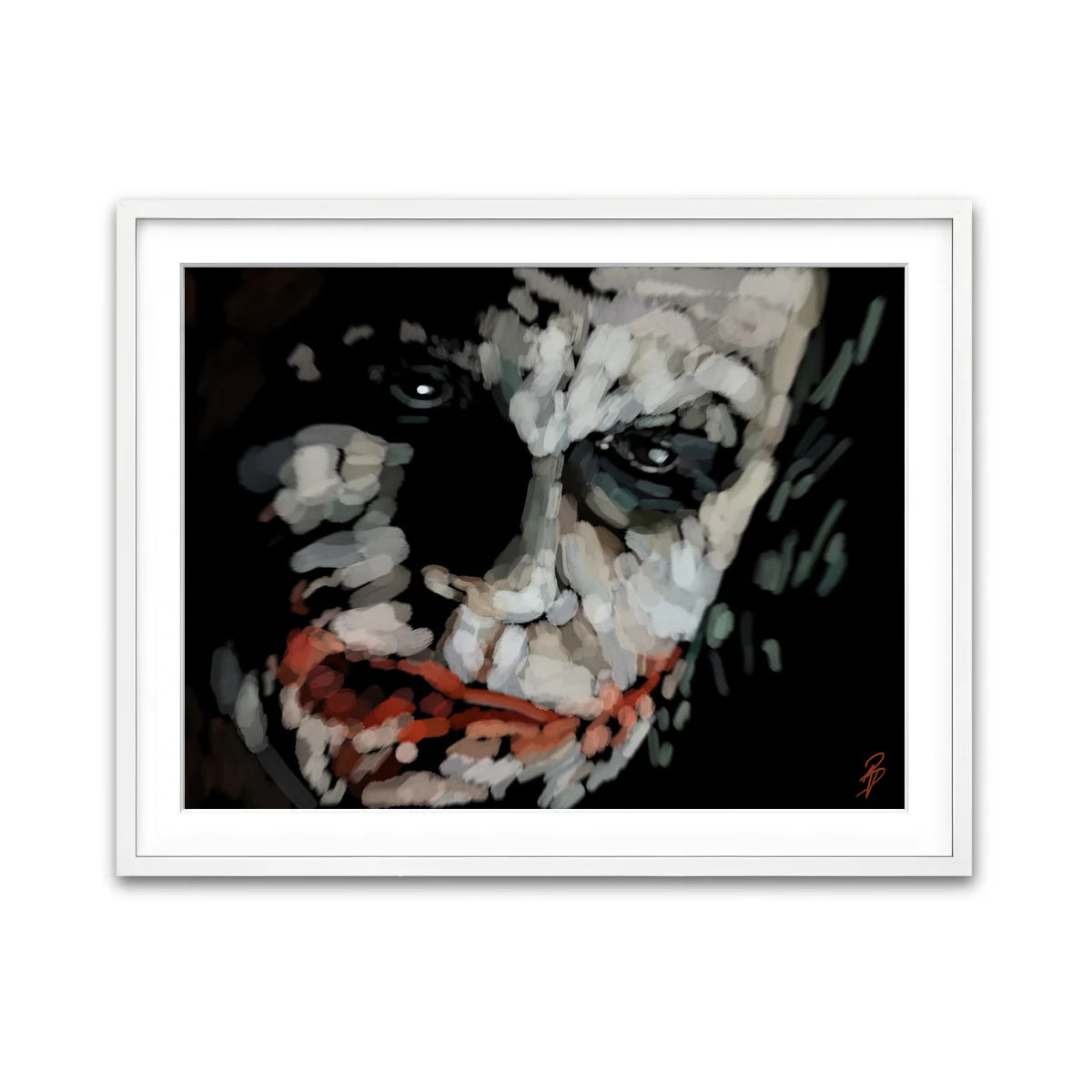 Joker Up Close Wall Art