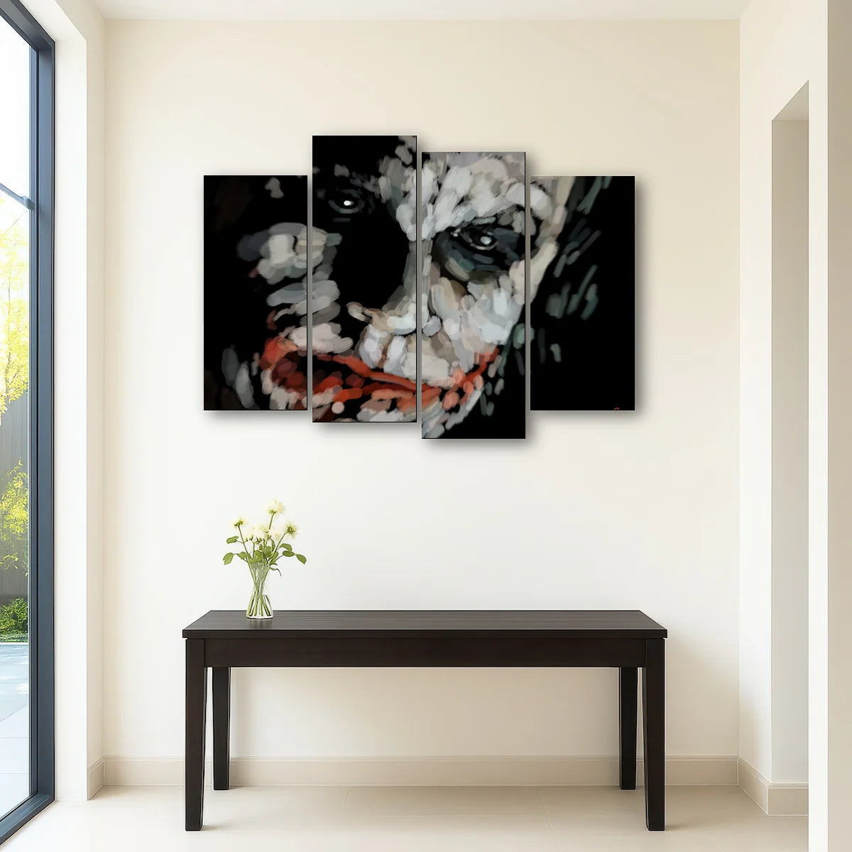 Joker Up Close Wall Art