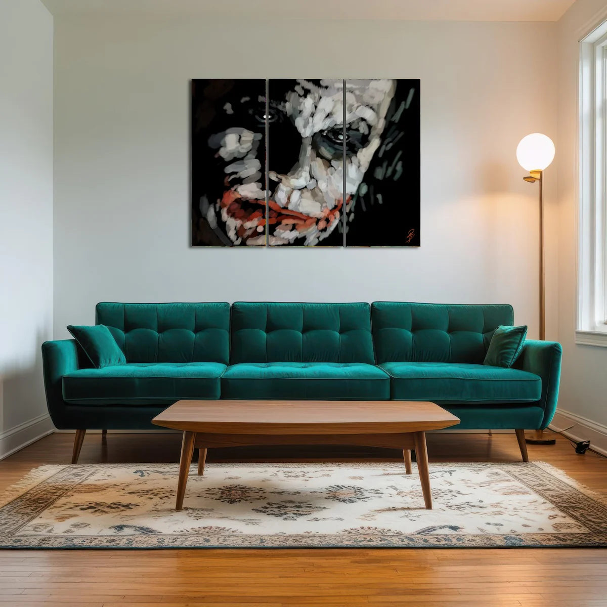 Joker Up Close Wall Art