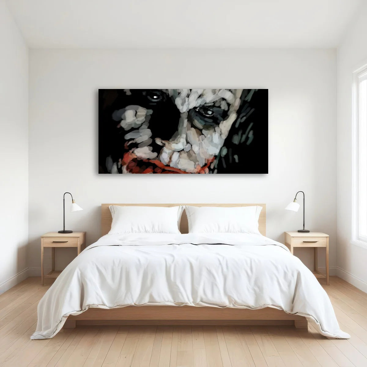 Joker Up Close Wall Art