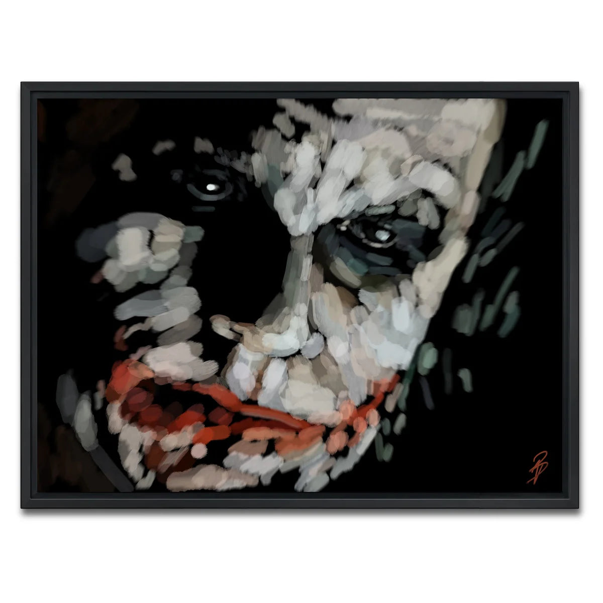 Joker Up Close Wall Art