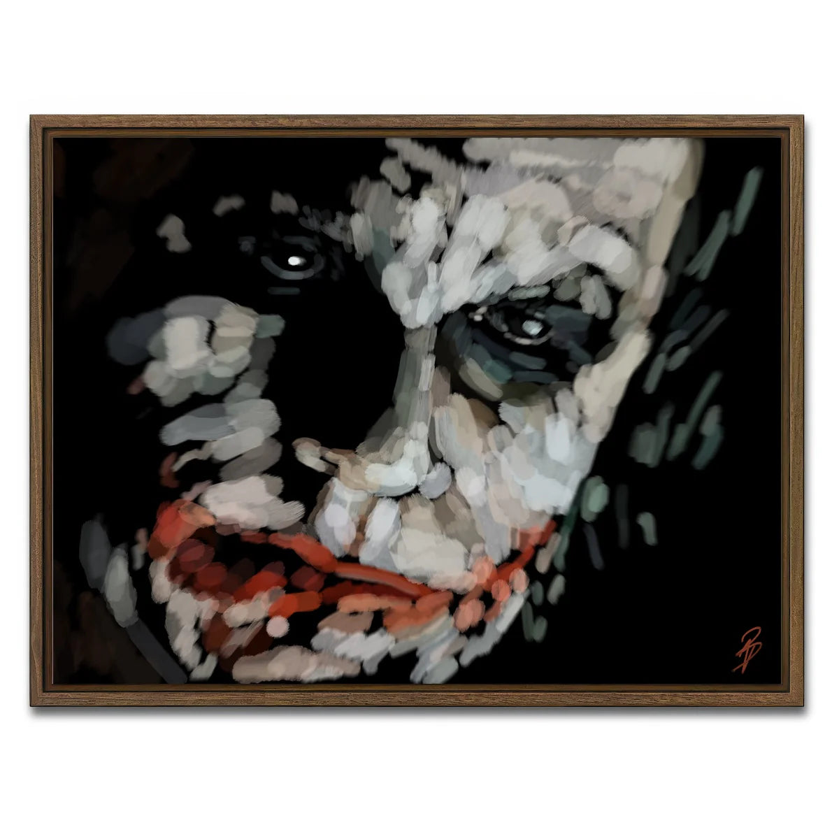Joker Up Close Wall Art