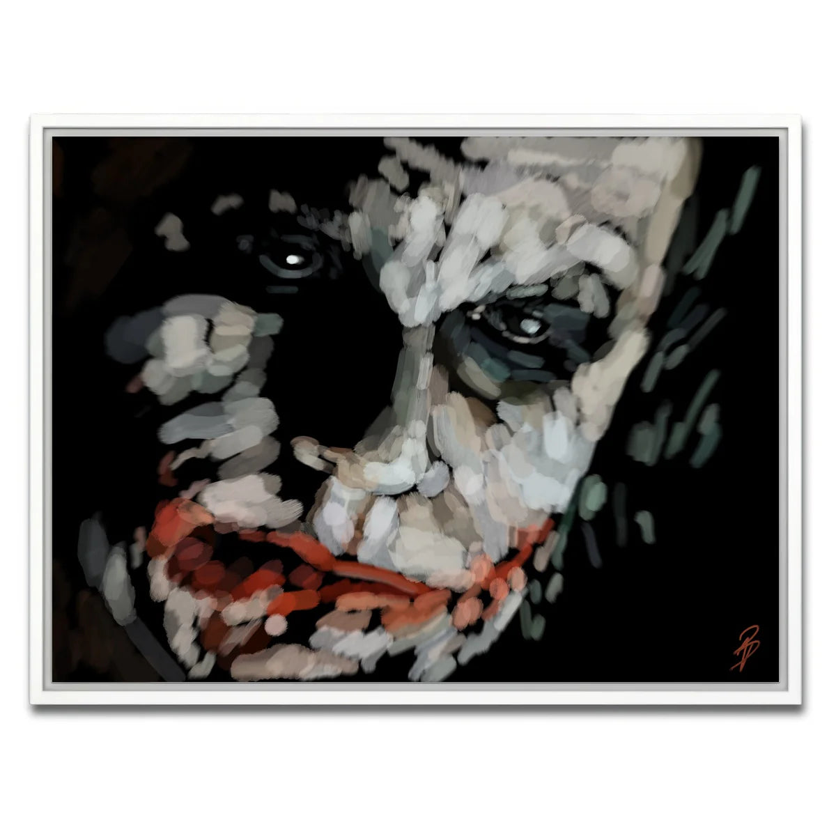 Joker Up Close Wall Art
