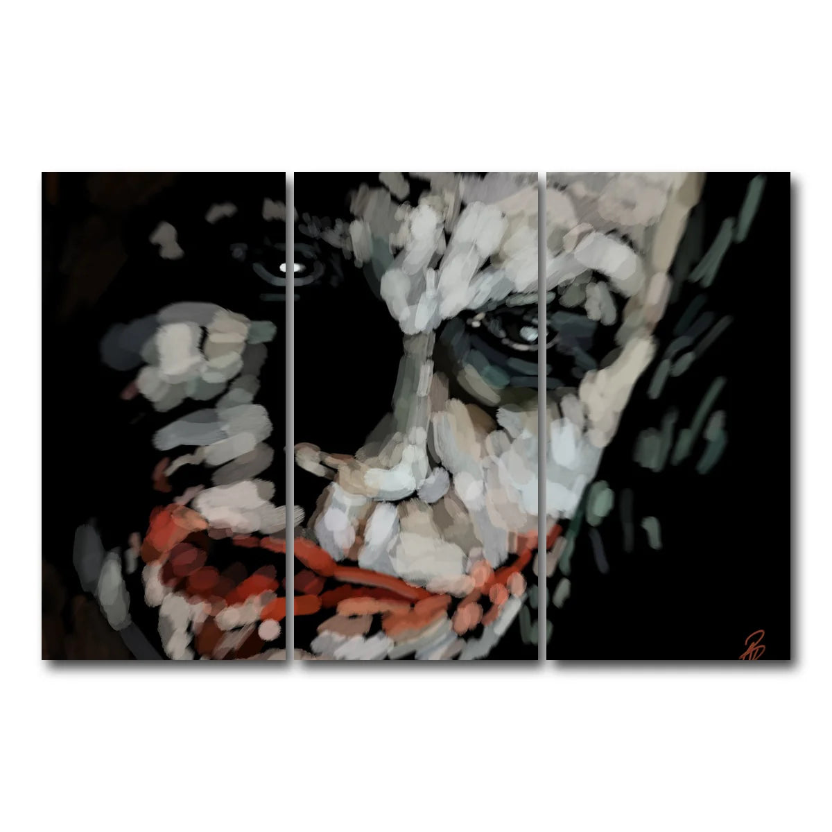 Joker Up Close Wall Art