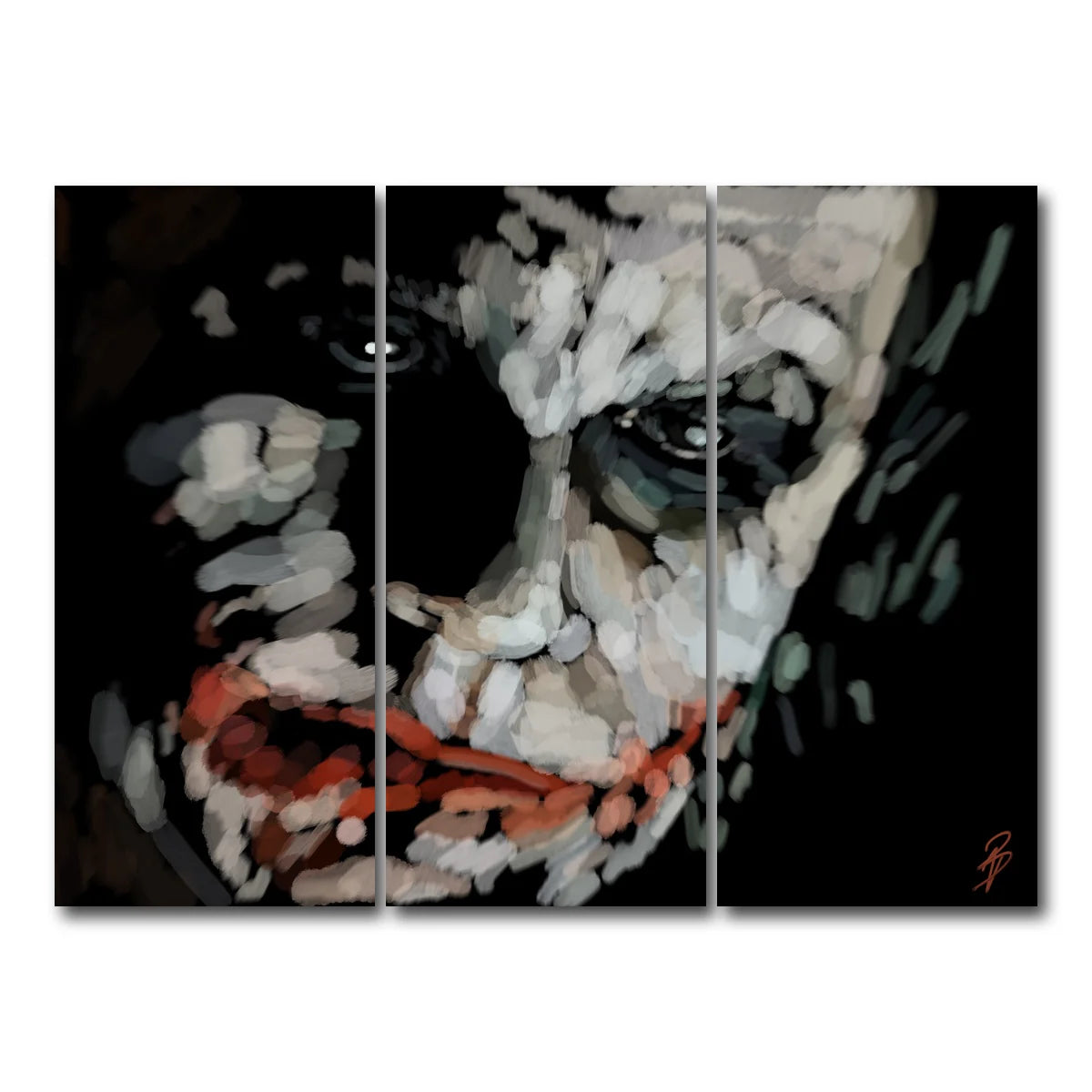 Joker Up Close Wall Art