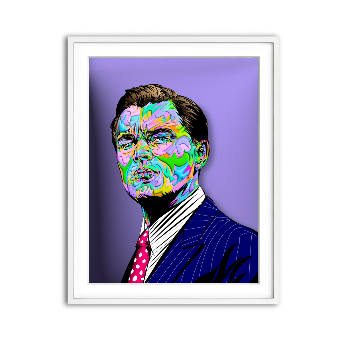 Framed Print 3x4 White