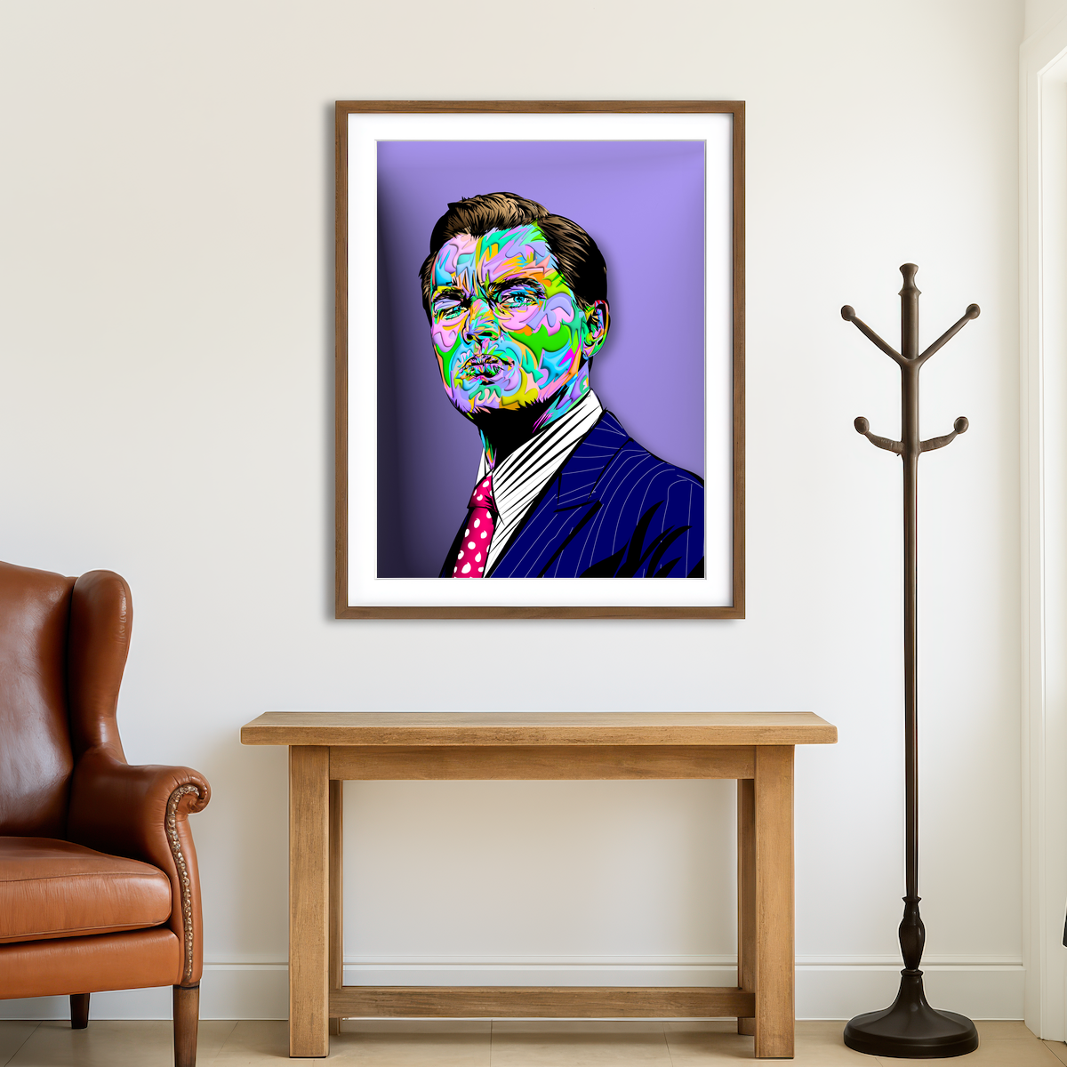 AUTO-MOCKUP ROOM | Jordan Belfort Wall Art