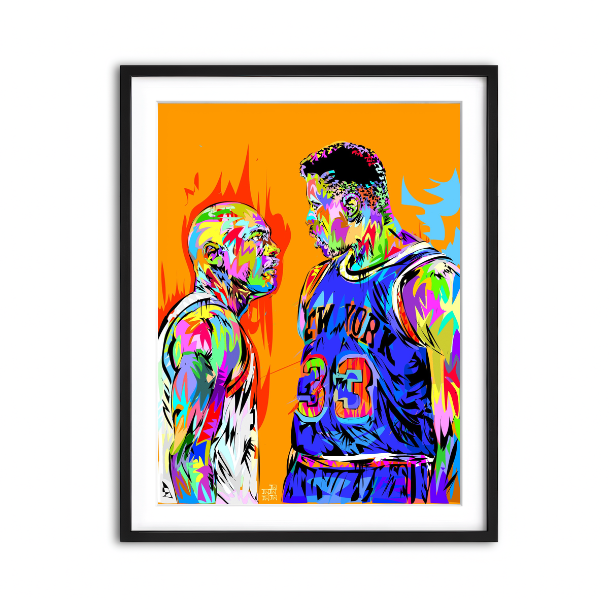 Framed Print 3x4 Black