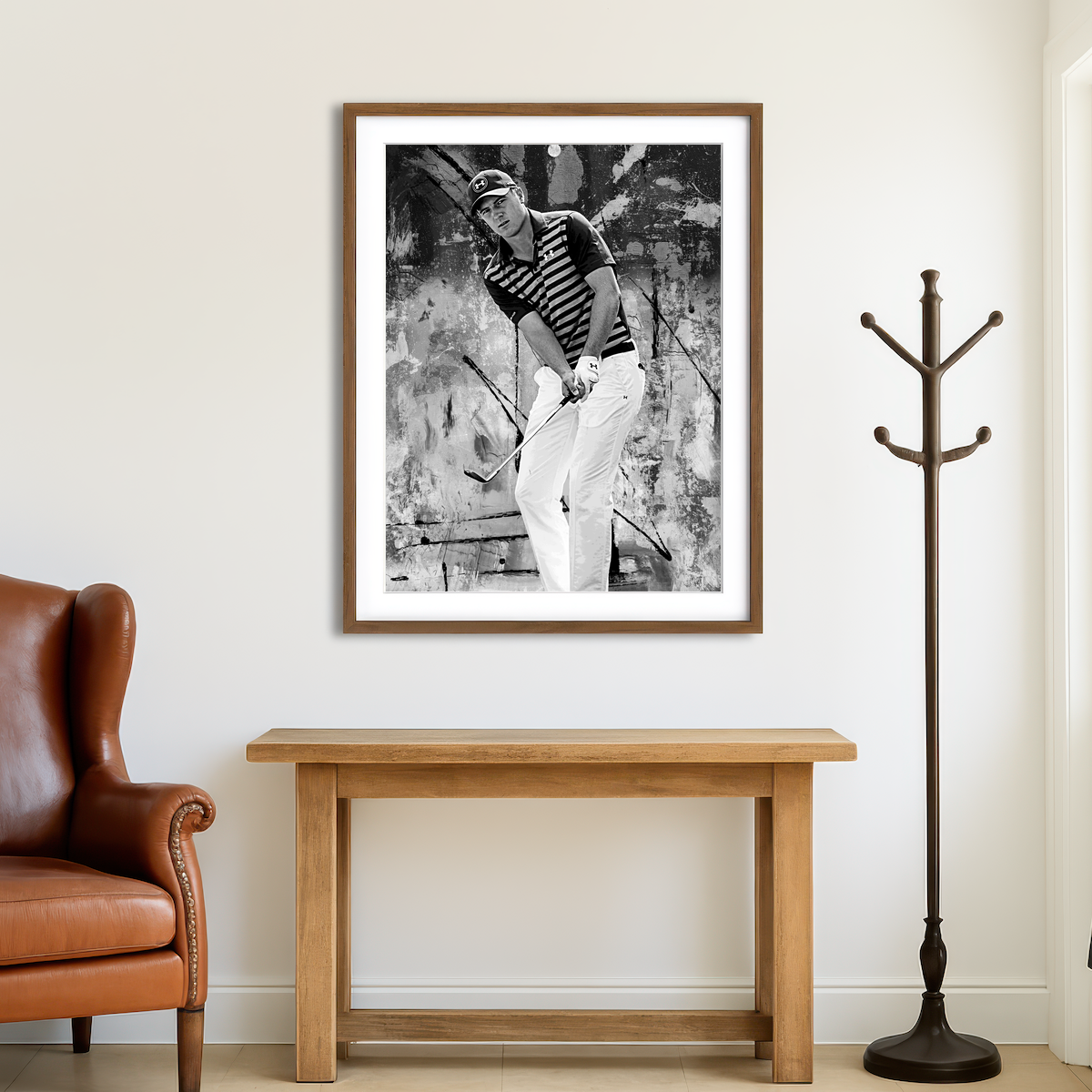 AUTO-MOCKUP ROOM | Jordan Spieth Grayscale