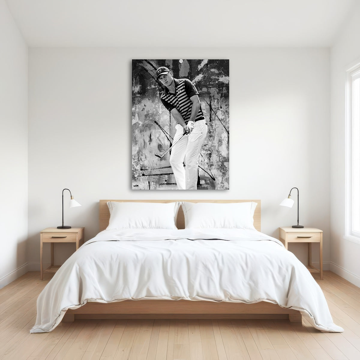 AUTO-MOCKUP ROOM | Jordan Spieth Grayscale