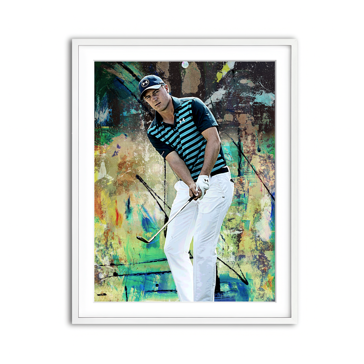 Framed Print 3x4 White