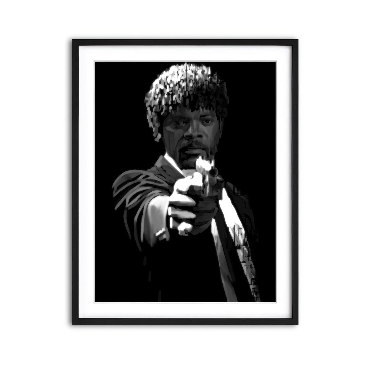 Framed Print 3x4 Black