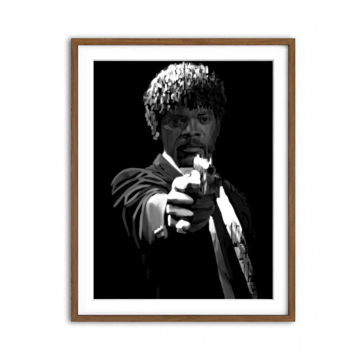 Framed Print 3x4 Walnut