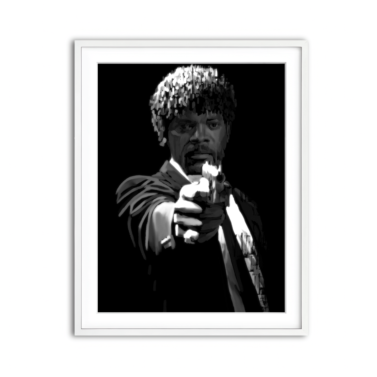 Framed Print 3x4 White