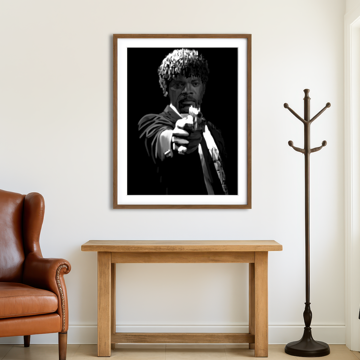 AUTO-MOCKUP ROOM | Jules Aiming Wall Art