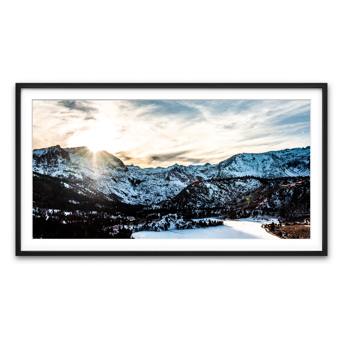 June Lake Sunset Wall Art