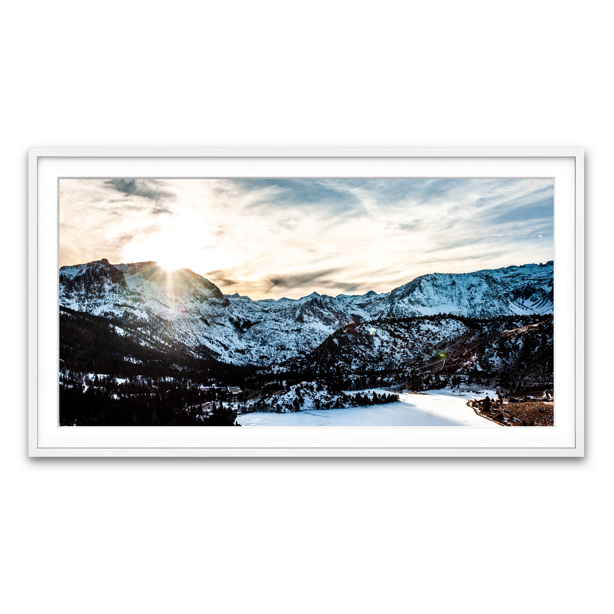 June Lake Sunset Wall Art