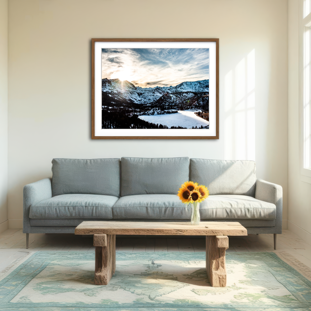June Lake Sunset Wall Art