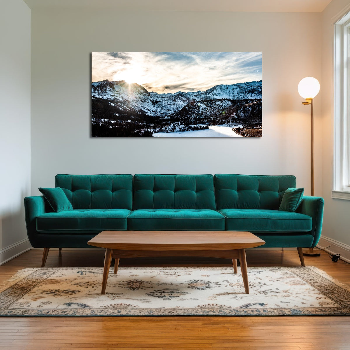 June Lake Sunset Wall Art