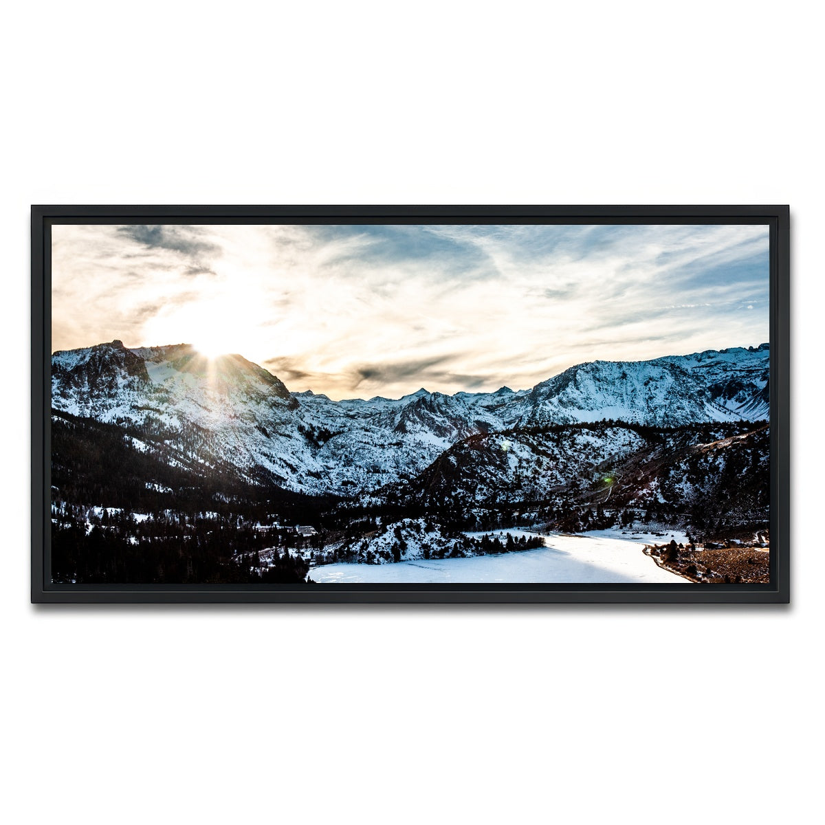 June Lake Sunset Wall Art