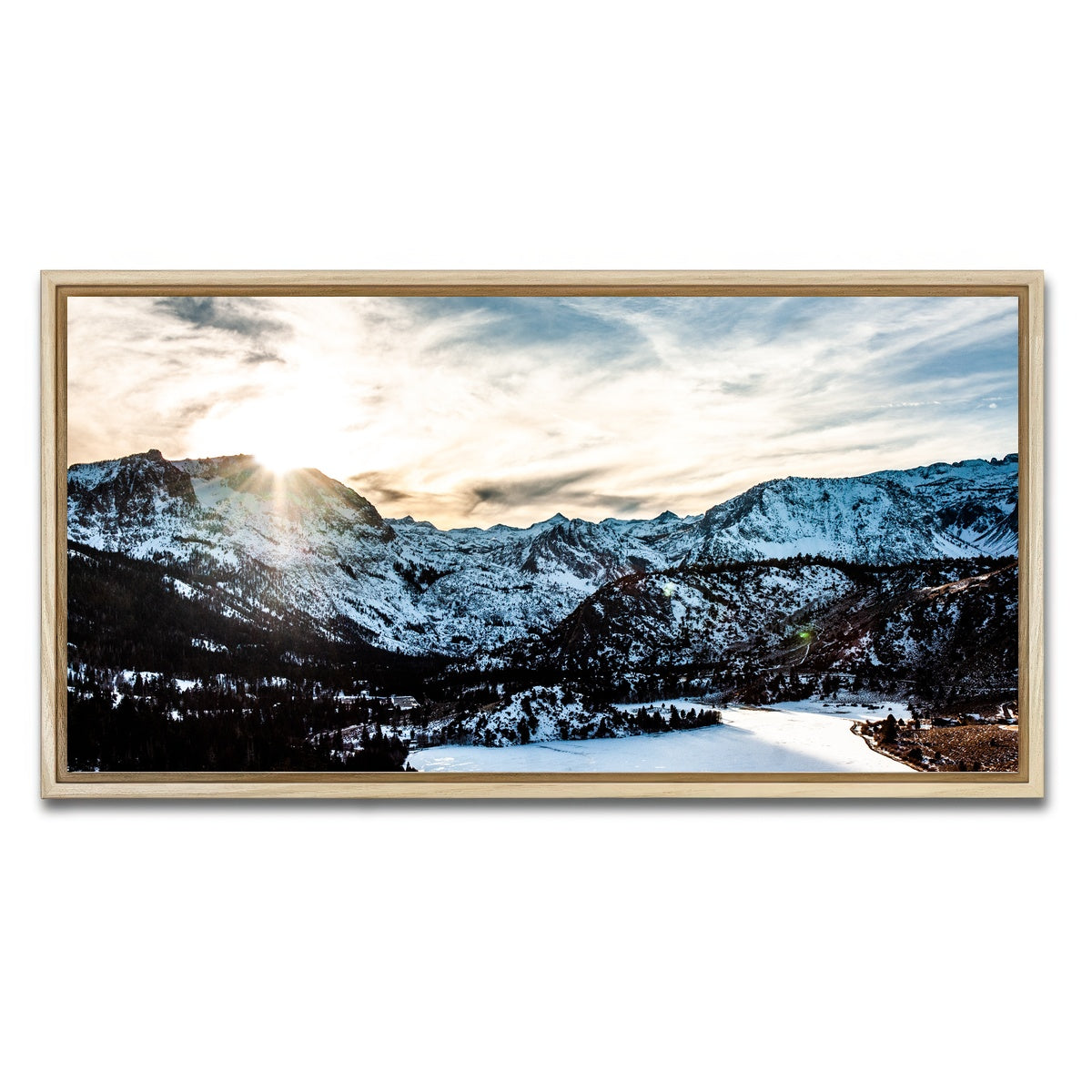 June Lake Sunset Wall Art
