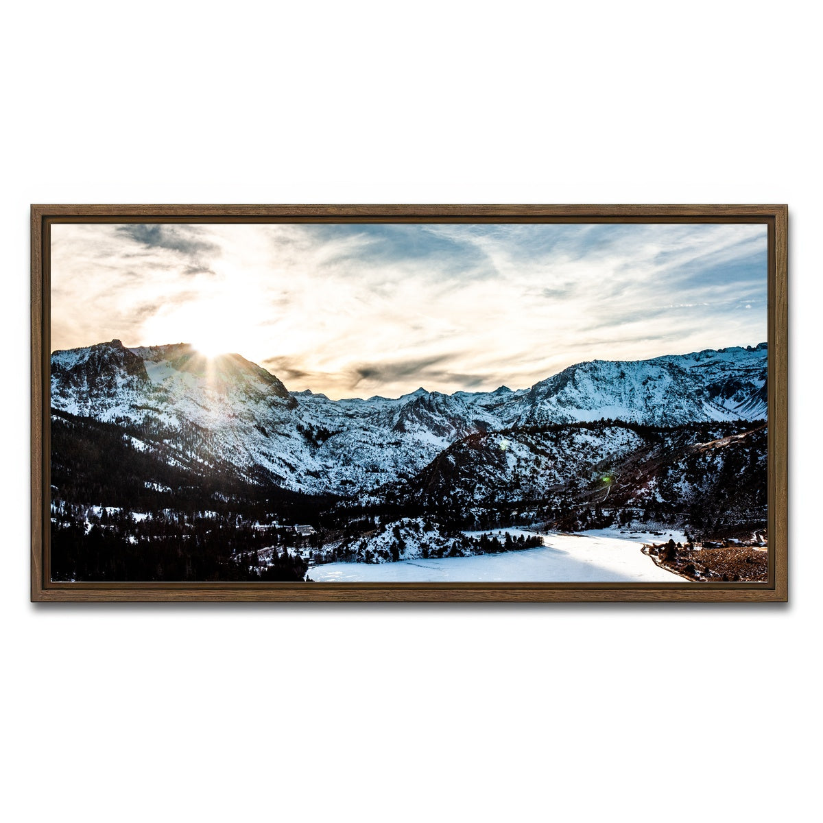 June Lake Sunset Wall Art
